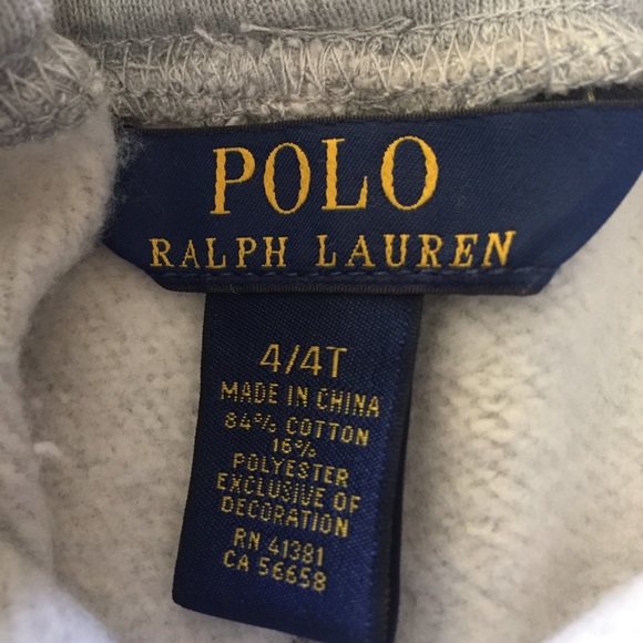 Boys Polo Ralph Lauren Sweatpants.  Size 4T. - Picture 3 of 5